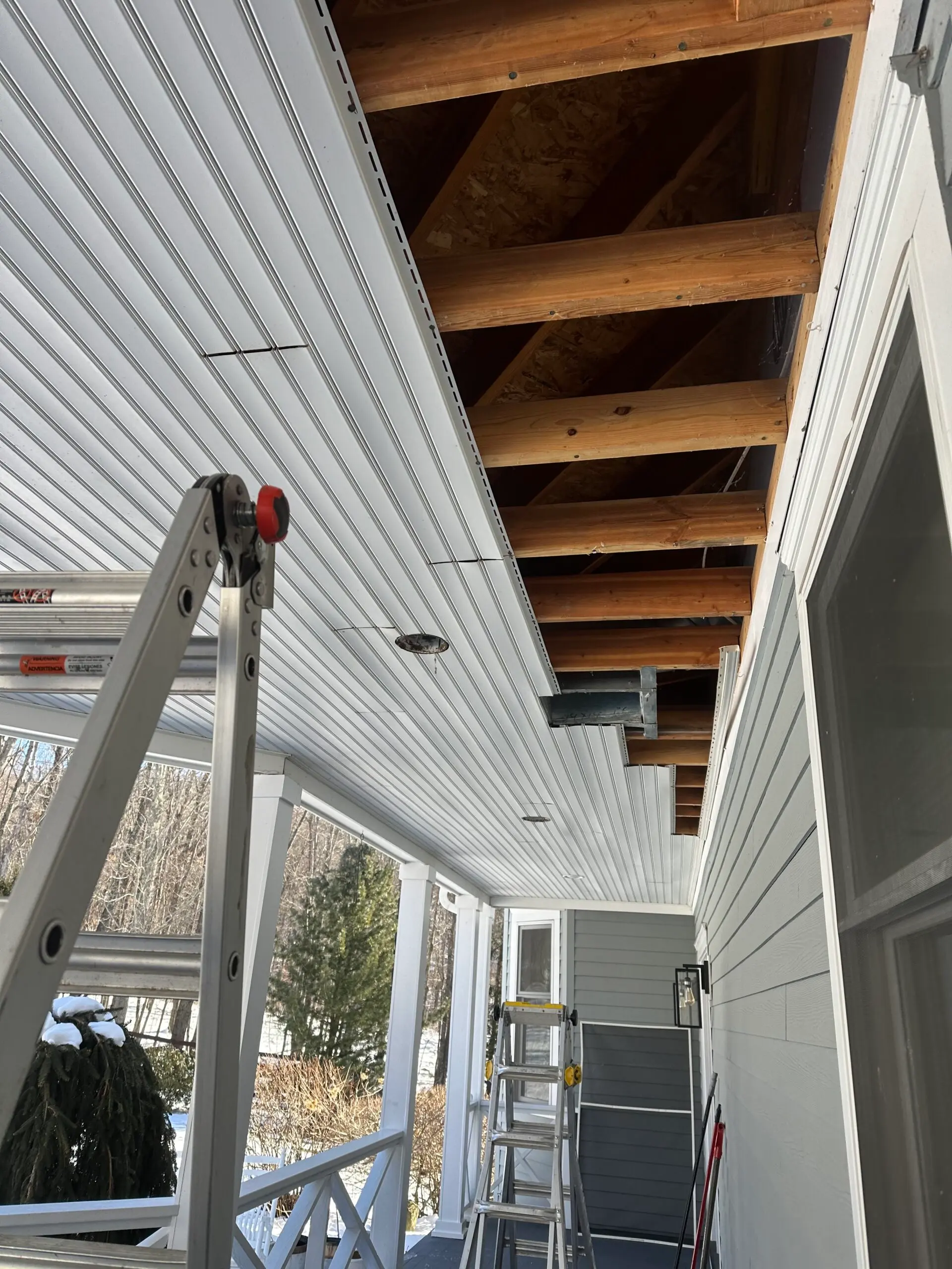 Porches before photo group 1 image 1