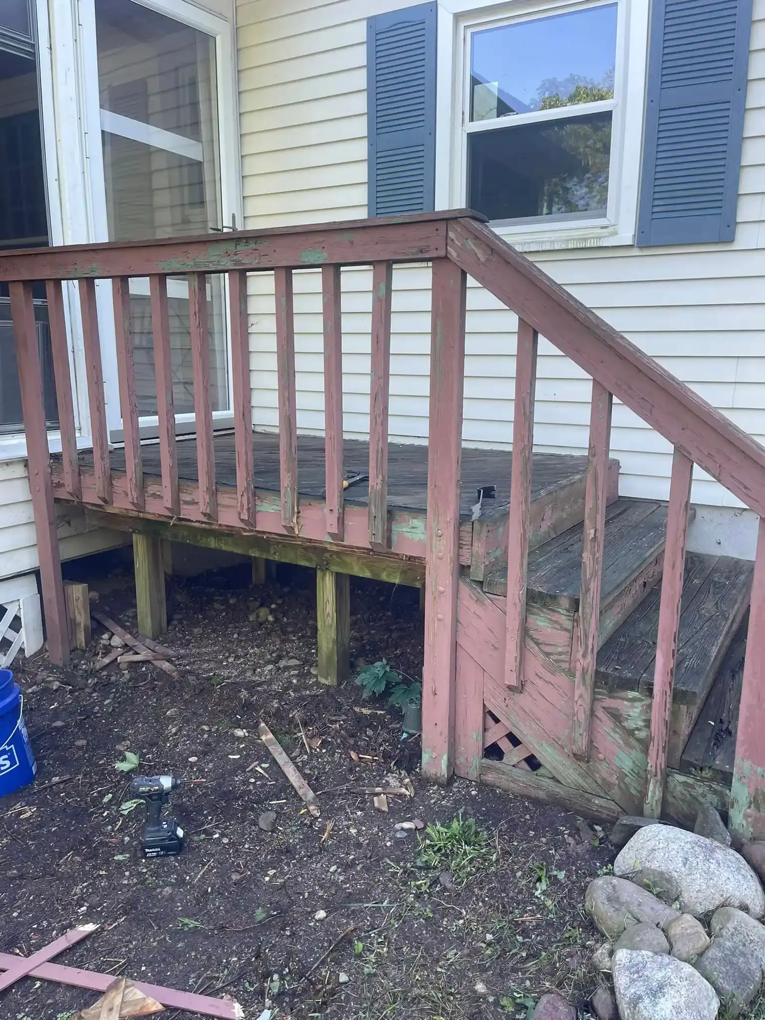 Decks before photo group 1 image 1